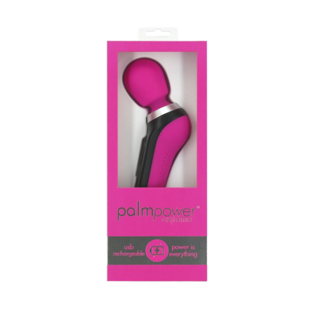 Мощный вибромассажер PalmPower Extreme - Pink, 7 режимов, гибкая головка, перезаряжаемый || Потужний вібромасажер PalmPower Extreme - Pink, 7 режимів, гнучка головка, перезаряджуваний || Powerful massager PalmPower EXTREME - Pink