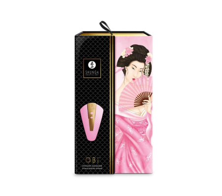 Клиторальный вибратор Shunga Obi Light Pink || Кліторальний вібратор Shunga Obi Light Pink || Clitoral vibrator Shunga Obi Light Pink