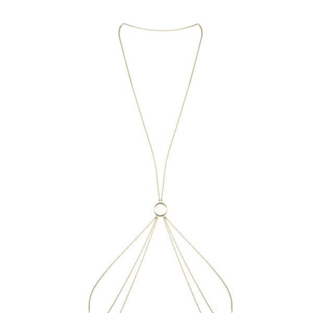 Цепочка для тела Bijoux Indiscrets Magnifique 8 Body Chain - Gold, украшение для тела || Ланцюжок для тіла Bijoux Indiscrets Magnifique 8 Body Chain - Gold, прикраса для тіла || Chain for body Bijoux Indiscrets Magnifique 8 Body Chain - Gold