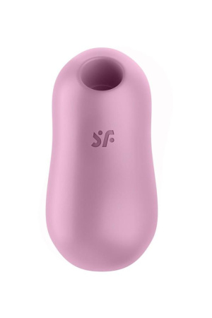 Вакуумный стимулятор с вибрацией Satisfyer Cotton Candy Lilac || Вакуумний стимулятор із вібрацією Satisfyer Cotton Candy Lilac || Vacuum stimulator with vibration Satisfyer Cotton Candy Lilac