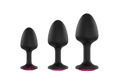 Анальная пробка Dorcel Geisha Plug Ruby M с шариком внутри, создает вибрации, макс. диаметр 3,2см || Анальна пробка Dorcel Geisha Plug Ruby M з кулькою всередині, створює вібрації, макс. діаметр 3,2см || Anal plug with ball inside Dorcel Geisha Plug Ruby M, diameter 3,2cm