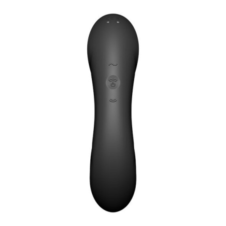 Вакуумный стимулятор с вибрацией Satisfyer Curvy Trinity 4 Black || Вакуумний стимулятор з вібрацією Satisfyer Curvy Trinity 4 Black || Vacuum stimulator with vibration Satisfyer Curvy Trinity 4 Black