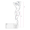 Эротические колготки-бодистокинги Passion S023 One Size, Red, имитация чулок с ромбами и пояском || Еротичні колготки-бодістокінги Passion S023 One Size, Red, імітація панчіх з ромбами та пояском || Erotic bodystocking tights Passion S023 red, imitation stockings with sexy rombami and belt