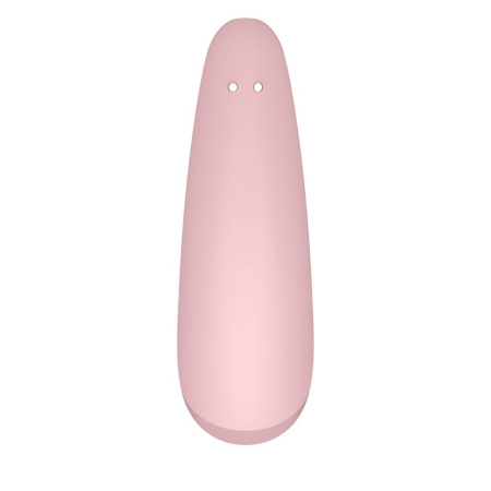 Вакуумный клиторальный стимулятор Satisfyer Curvy 2+ Pink с управлением через интернет || Вакуумний кліторальний стимулятор Satisfyer Curvy 2+ Pink з керуванням через інтернет || Bluetooth Vacuum Clitual Stimulator Satisfyer Curvy 2+ Pink