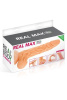 Фаллоимитатор с подвижной крайней плотью Real Body - Real Max, диаметр 4,3см, TPE || Фалоімітатор із рухомою крайньою плоттю Real Body — Real Max, діаметр 4,3 см, TPE || Realistic dildo with movable krayney flesh Real Body - Real Max