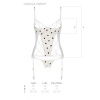 Корсет с подвязками, стринги Passion LOVELIA CORSET S/M, white || Корсет з підв'язками, стрінги Passion LOVELIA CORSET S/M, white || LOVELIA CORSET white S/M - Passion