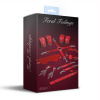 Набор Feral Feelings BDSM Kit 7 Red, наручники, поножи, коннектор, маска, паддл, кляп, зажимы || Набір Feral Feelings BDSM Kit 7 Red, наручники, поножі, конектор, маска, падл, кляп, затискачі || Set Feral Feelings BDSM Kit 7 Red, handcuffs, leggings, connector, mask, paddl, bdsm, clamps