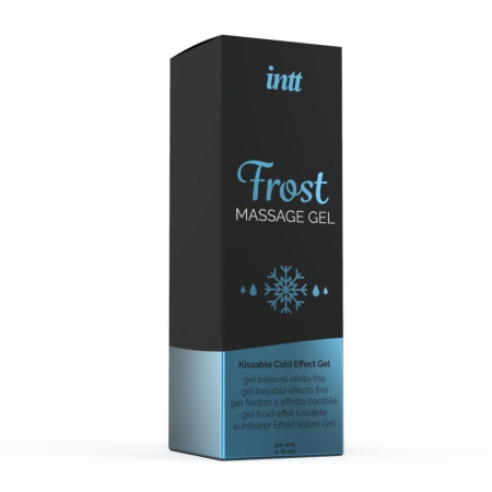 Массажный гель для интимных зон Intt Frost (30 мл) охлаждающе-согревающий || Масажний гель для інтимних зон Intt Frost (30 мл) охолоджувально-зігрівальний || Cooling-warming massage gel for intimate zones Intt Frost