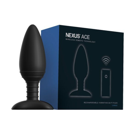 Анальная вибропробка Nexus ACE Large, с пультом ДУ, макс. диаметр 5см || Анальна вібропробка Nexus ACE Large, з пультом ДК, макс. діаметр 5 см || Anal anal Nexus ACE Large with remote REMOTE, diameter 5cm