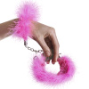 Наручники металлические Adrien Lastic Handcuffs Pink с розовой пушистой отделкой || Наручники металеві Adrien Lastic Handcuffs Pink з рожевим пухнастим оздобленням || Rivets handcuffs with pink fluff Adrien Lastic Handcuffs Pink