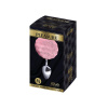 Металлическая анальная пробка Кроличий хвостик Alive Fluffy Plug M Pink, диаметр 3,4 см || Металева анальна пробка Кролячий хвостик Alive Fluffy Plug M Pink, діаметр 3,4 см || 