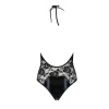 Боди с очень глубоким декольте Passion DARYL BODY L/XL, black || Боді з дуже глибоким декольте Passion DARYL BODY L/XL, black || Bodysuit with very deep neckline DARYL BODY black L/XL - Passion