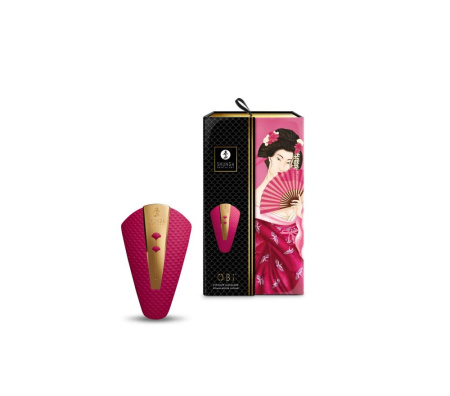 Клиторальный вибратор Shunga Obi Raspberry || Кліторальний вібратор Shunga Obi Raspberry || Clitoral vibrator Shunga Obi Raspberry