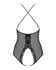 Сетчатое боди с открытыми ягодицами Obsessive 841-TED-1 teddy S/M, черный || Сітчастий боді з відкритими сідницями Obsessive 841-TED-1 teddy S/M, чорний || Mesh bodysuit with buttocks buttocks Obsessive 841-TED-1 teddy S/M, black
