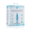 Стеклянная анальная пробка с внутренней спиралью Gildo Glass Buttplug No. 23 || Скляна анальна пробка з внутрішньою спіраллю Gildo Glass Buttplug No. 23 || Glass anal plug with is spiralyu Gildo Glass Buttplug No. 23