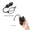 Вагинальные шарики Dorcel LOVE BALLS BLACK, вибрации и движения внутреннего шарика, пульт ДУ || Вагінальні кульки Dorcel LOVE BALLS BLACK, вібрації та рухи внутрішньої кульки, пульт ДК || Simulator balls Dorcel LOVE BALLS BLACK, vibration and movement inner ball, remote REMOTE