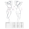 Корсет с пажами Passion JOLENE CORSET XXL/XXXL, black, трусики, полуоткрытая грудь, полупрозрачный || Корсет з пажами Passion JOLENE CORSET XXL/XXXL, black, трусики, напіввідкриті груди, напівпрозорий || Corset with groups JOLENE CORSET black XXL/XXXL - Passion, panties, semi-open breasts, semi-transparent