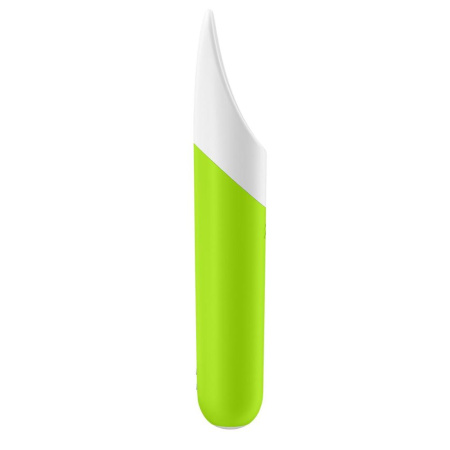 Мини-вибратор с гибким язычком Satisfyer Ultra Power Bullet 7 Green || Мінівібратор із гнучким язичком Satisfyer Ultra Power Bullet 7 Green || Mini vibrator with flexible jewel Satisfyer Ultra Power Bullet 7 Green
