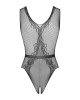 Сетчатый бодистокинг с доступом Obsessive B115 teddy S/M/L, черный || Сітчастий бодістокінг з доступом Obsessive B115 teddy S/M/L, чорний || B115 Body Black Obsessive