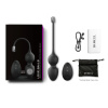 Вагинальные шарики Dorcel LOVE BALLS BLACK, вибрации и движения внутреннего шарика, пульт ДУ || Вагінальні кульки Dorcel LOVE BALLS BLACK, вібрації та рухи внутрішньої кульки, пульт ДК || Simulator balls Dorcel LOVE BALLS BLACK, vibration and movement inner ball, remote REMOTE
