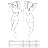 Боди с высоким вырезом бедра Passion Exclusive AKITA BODY S/M, red || Боді з високим вирізом стегна Passion Exclusive AKITA BODY S/M, red || Bodysuit with high cut hips AKITA BODY red S/M - Passion Exclusive