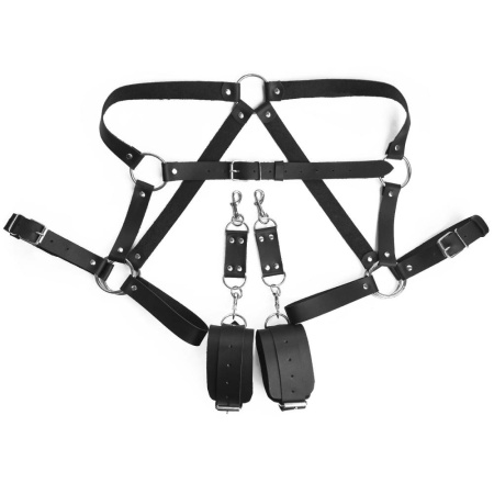 Бондажный набор Art of Sex – Bondage set Anasteisha XS-M, черный || Бондажний набір Art ofSex – Bondage set Anasteisha XS-M, чорний || Bondage set Art of Sex - Bondage set Anasteisha, black, XS-M