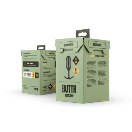 Анальная пробка BUTTR - Heavy Duty Weighted Butt Plug || Анальна пробка BUTTR - Heavy Duty Weighted Butt Plug || 