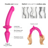 Анальная пробка с дилдо 2в1 Strap-On-Me SWITCH PLUG-IN DILDO Fuchsia L, диаметр 4,5/3,4 см || Анальна пробка з дилдо 2в1 Strap-On-Me SWITCH PLUG-IN DILDO Fuchsia L, діаметр 4,5/3,4 см || 