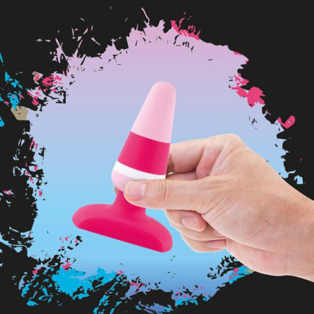 Анальная пробка FeelzToys - Plugz Butt Plug Colors Nr. 2 || Анальна пробка FeelzToys - Plugz Butt Plug Colors Nr. 2 || Anal plug FeelzToys - Plugz Butt Plug Colors Nr.2, 10x3cm