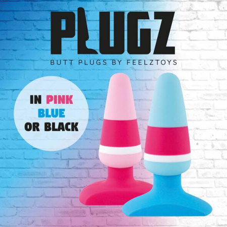 Анальная пробка FeelzToys - Plugz Butt Plug Colors Nr. 1 || Анальна пробка FeelzToys - Plugz Butt Plug Colors Nr. 1 || Anal plug FeelzToys - Plugz Butt Plug Colors Nr.1, 10x3,2cm