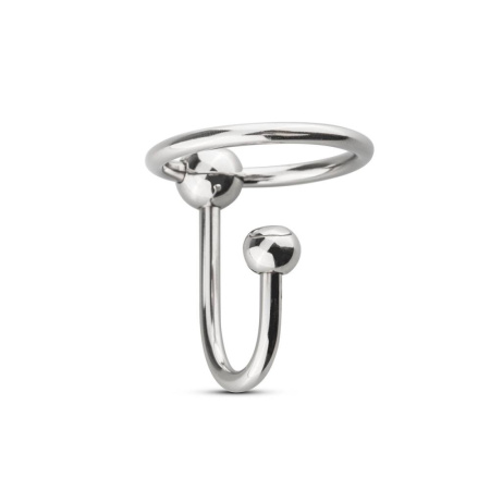 Уретральная вставка с кольцом Sinner Gear Unbendable - Sperm Stopper Solid, диаметр кольца 3,2см || Уретральна вставка з кільцем Sinner Gear Unbendable - Sperm Stopper Solid, діаметр кільця 3,2см || Urethral insert with ring Sinner Gear Unbendable - Sperm Stopper Solid, diameter ring 3,2cm