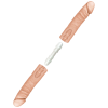 Фаллоимитатор двойной Doc Johnson The D - Double D - 16 Inch - ULTRASKYN, диаметр 4,4см, Vack-U-Lock || Фалоімітатор подвійний Doc Johnson The D - Double D - 16 Inch - ULTRASKYN, діаметр 4,4 см, Vack-U-Lo || Double-sided dildo Doc Johnson The D - Double D - ULTRASKYN