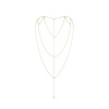 Ланцюжок для спини Bijoux Indiscrets Magnifique Back and Cleavage Chain - Gold, прикраса для тіла