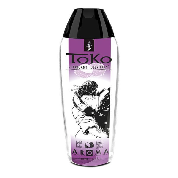 Лубрикант на водной основе Shunga Toko AROMA – Lustful Litchee (165 мл), не содержит сахара