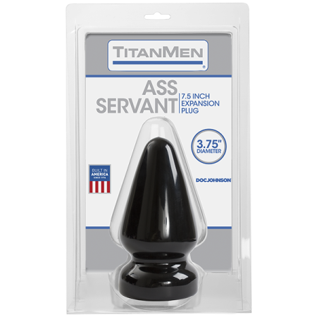Пробка для фистинга Doc Johnson Titanmen Tools - Butt Plug 3.75 Inch Ass Servant, диаметр 9,4см || Пробка для фістингу Doc Johnson Titanmen Tools - Butt Plug 3.75 Inch Ass Servant, діаметр 9,4см || Plug for fisting Doc Johnson Titanmen Tools - Butt Plug 3.75 Inch Ass Servant 9,4cm
