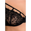 Комплект белья Passion Exclusive HAYA SET XXL/XXXL, black стринги, лиф, пояс для чулок || Комплект білизни Passion Exclusive HAYA SET XXL/XXXL, black стрінги, ліф, пояс для панчох || Set lingerie HAYA SET black XXL/XXXL - Passion Exclusive: thong, bodice, belt for stockings