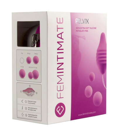 Тренажер Кегеля Femintimate Pelvix Concept с набором грузов, анатомически правильный || Тренажер Кегеля Femintimate Pelvix Concept з набором вантажів, анатомічно правильний || Anatomical simulator Simulator Femintimate Pelvix Concept with set weights