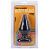 Анальная пробка Doc Johnson Smooth Classic Large - Black, макс. диаметр 5,7см || Анальна пробка Doc Johnson Smooth Classic Large - Black, макс. діаметр 5,7 см || Plug Doc Johnson Smooth Classic Large - Black, diameter 5,7cm