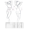 Корсет-сорочка с пажами Passion PALOMA CORSET S/M, white, трусики, полупрозрачный || Корсет-сорочка з пажами Passion PALOMA CORSET S/M, white, трусики, напівпрозорий || Corset chemise spazhami PALOMA CORSET white S/M Passion, panties, semi-transparent