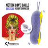 Вагинальные шарики с массажем и вибрацией FeelzToys Motion Love Balls Jivy с пультом ДУ, 7 режимов || Вагінальні кульки з масажем і вібрацією FeelzToys Motion Love Balls Jivy з пультом ДК, 7 режимів || Simulator balls with movements up-down and vibration FeelzToys Motion Love Balls Jivy with remote