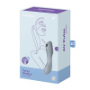 Вакуумный стимулятор с вибрацией Satisfyer Curvy Trinity 3 BlueGrey || Вакуумний стимулятор з вібрацією Satisfyer Curvy Trinity 3 BlueGrey || Vacuum stimulator with vibration Satisfyer Curvy Trinity 3 BlueGrey