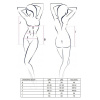 Боди Passion CHARMING BODY XXL/XXXL, black || Боді Passion CHARMING BODY XXL/XXXL, black || Bodysuit CHARMING BODY black XXL/XXXL- Passion