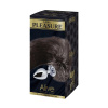 Металлическая анальная пробка Лисий хвост Alive Black And White Fox Tail S, диаметр 2,9 см || Металева анальна пробка Лисячий хвіст Alive Black And White Fox Tail S, діаметр 2,9 см || 