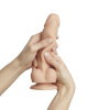 Реалистичный фаллоимитатор Strap-On-Me Sliding Skin Realistic Dildo Vanille XL, эффект подвижной кож || Реалістичний фалоімітатор Strap-On-Me Sliding Skin Realistic Dildo Vanille XL, ефект рухливої шкіри || 