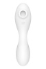 Вакуумний смарт-стимулятор із вібрацією Satisfyer Curvy Trinity 5 (White), керування зі смартфона