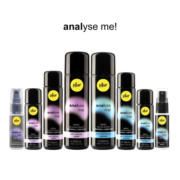 Расслабляющий анальный спрей pjur analyse me! Spray 20 мл, с пантенолом и алоэ, концентрированный