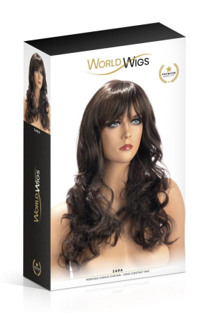 Парик World Wigs ZARA LONG CHESTNUT || Перука World Wigs ZARA LONG CHESTNUT || Wig World Wigs ZARA LONG CHESTNUT