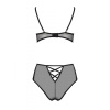 Эротический комплект с рисунком Passion LOVELIA BIKINI L/XL, black || Еротичний комплект з малюнком Passion LOVELIA BIKINI L/XL, black || LOVELIA BIKINI black L/XL - Passion