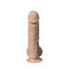 Фалоімітатор SilexD Tomas Real Skin Flesh MODEL 1, реалістичний, на присосці, діаметр 4,9 см