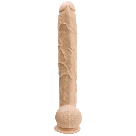 Фаллоимитатор Doc Johnson Dick Rambone Cock White, диаметр 6см, длина 42см, ПВХ || Фалоімітатор Doc Johnson Dick Rambone Cock White, діаметр 6 см, довжина 42 см, ПВХ || 